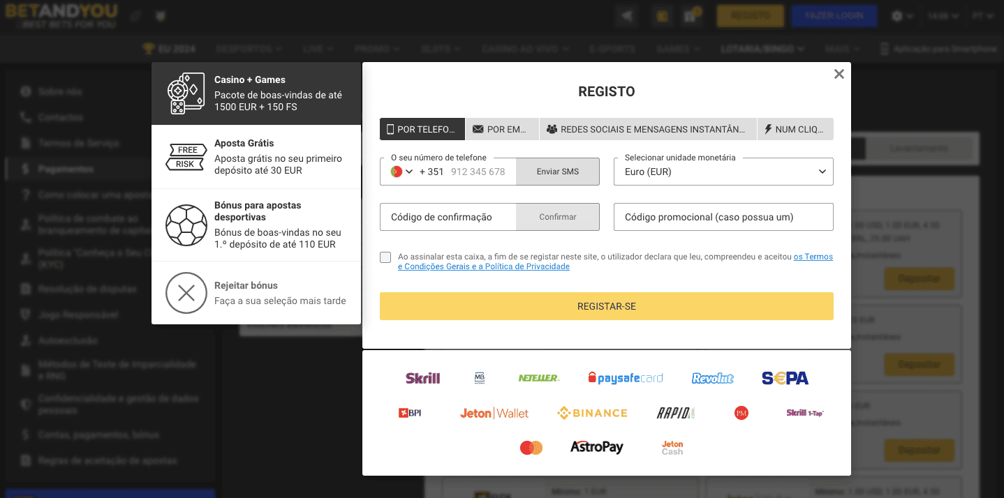 Betandyou login